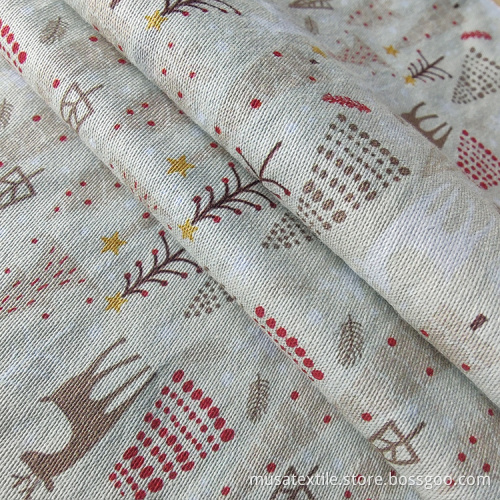 Custom Twill Fabric Digital Printed Cotton Poplin Fabric